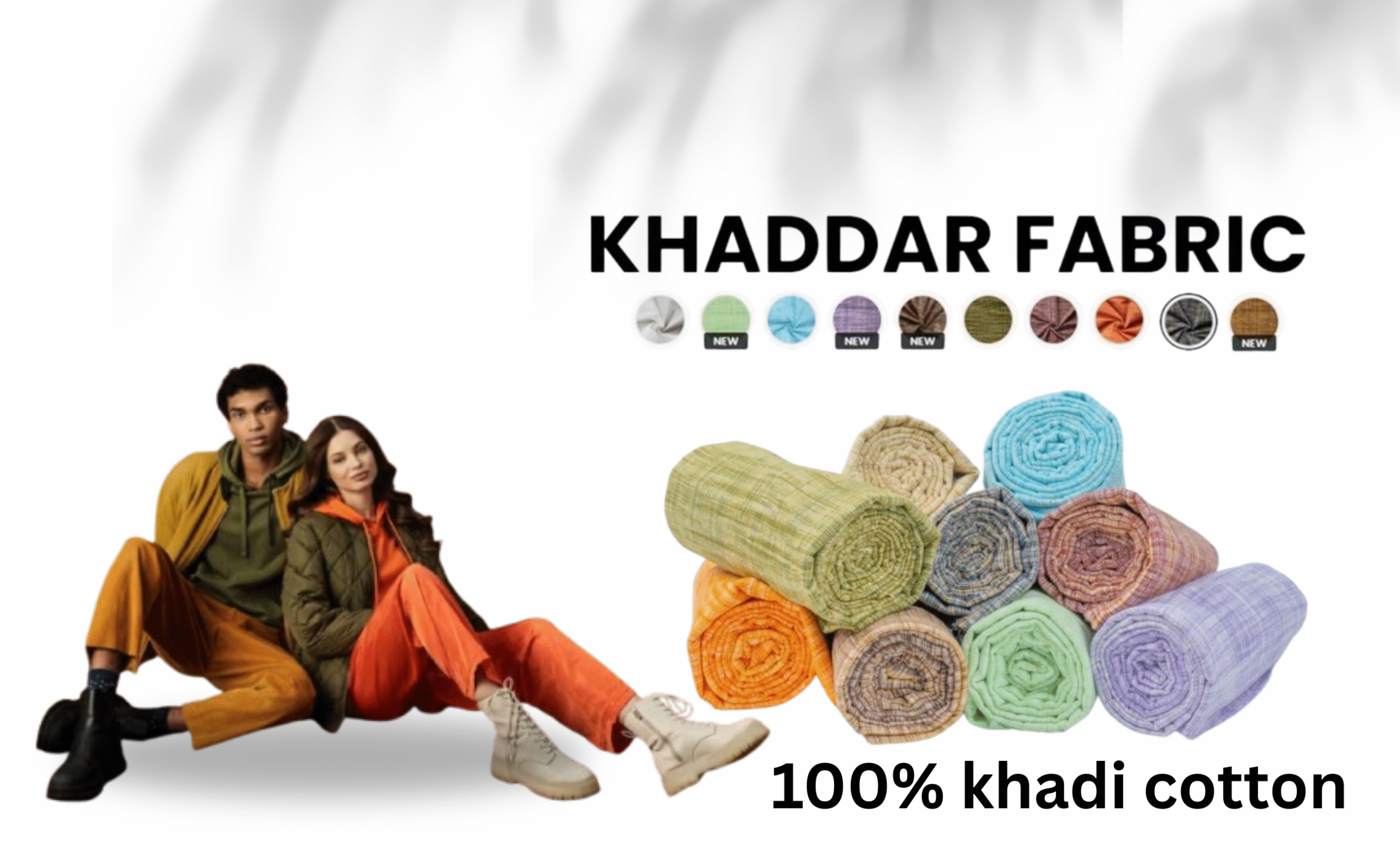 100% khadi cotton